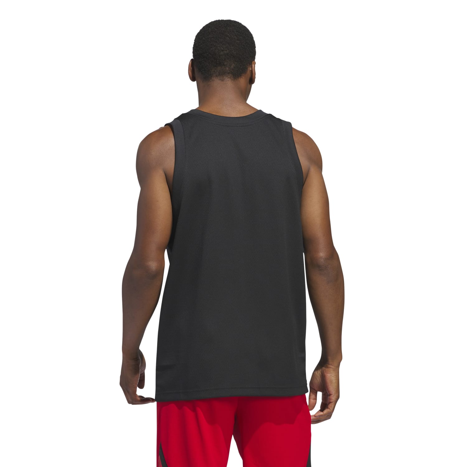 Adidas Basketball Men Legends Tank Black IN2566 - TOPS - Canada