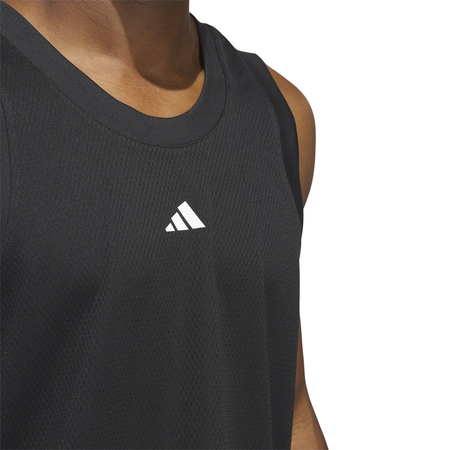 Adidas Basketball Men Legends Tank Black IN2566 - TOPS - Canada