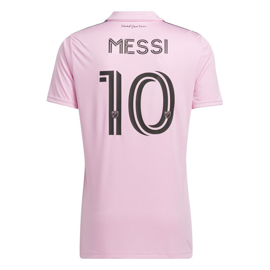 Adidas Men Messi #10 Inter Miami CF 22/23 Home Jersey True Pink JE9701 - TOPS - Canada