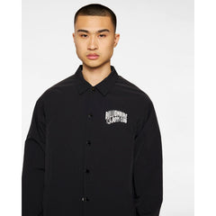 Billionaire Boys Club BB Coach Jacket Black - OUTERWEAR - Canada