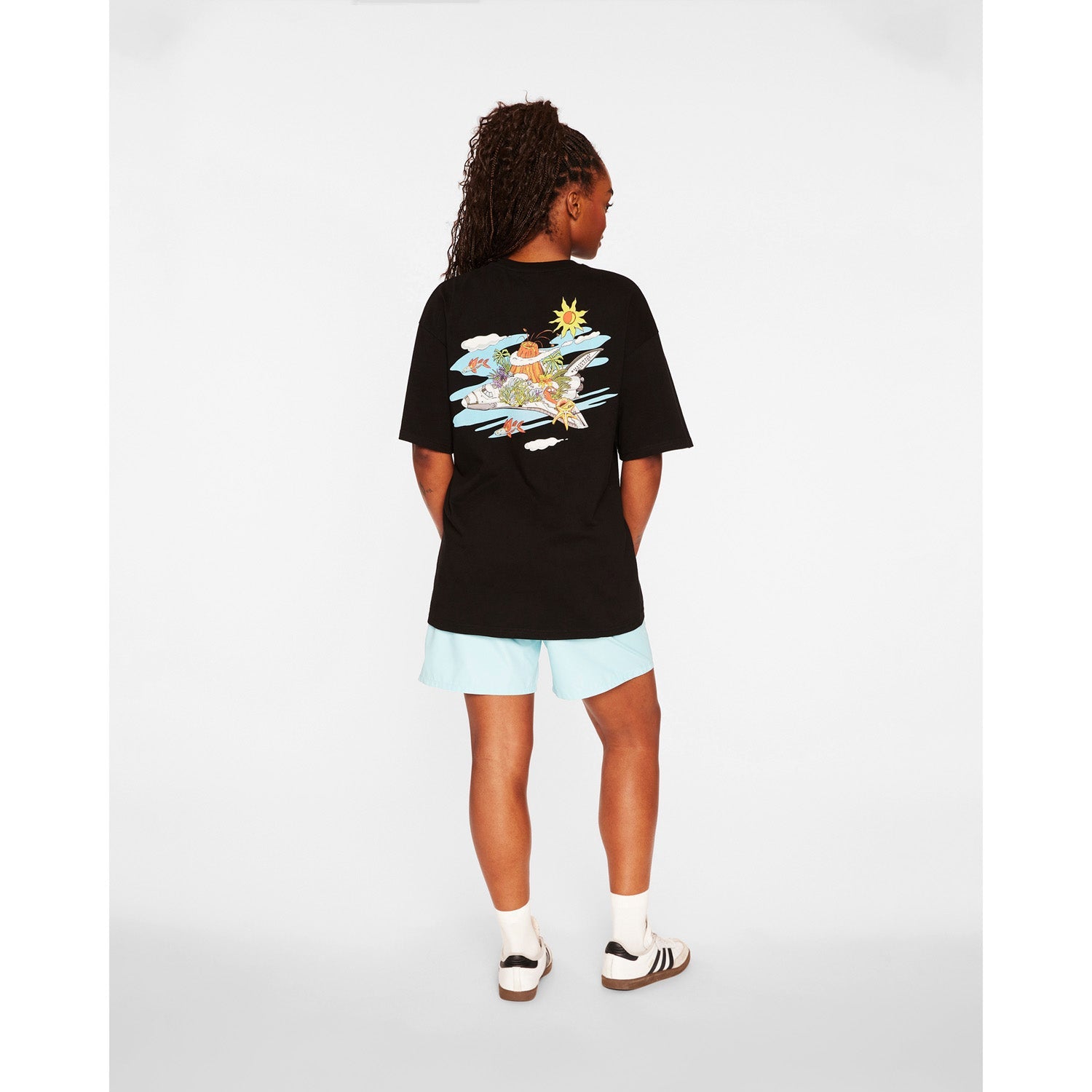 Billionaire Boys Club BB In The Clouds SS Tee Black 841-3203-BLK - T-SHIRTS - Canada