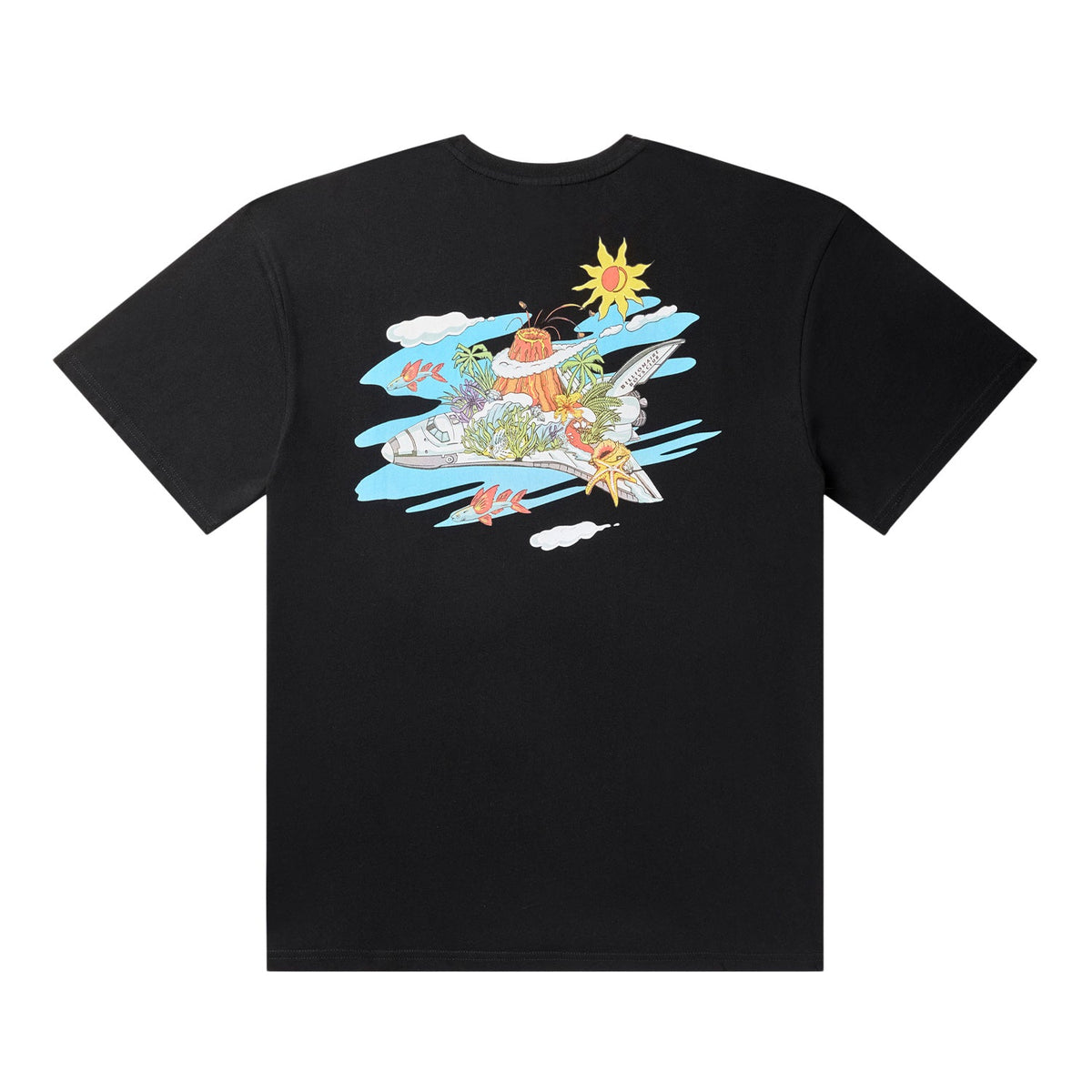 Billionaire Boys Club BB In The Clouds SS Tee Black 841-3203-BLK - T-SHIRTS - Canada