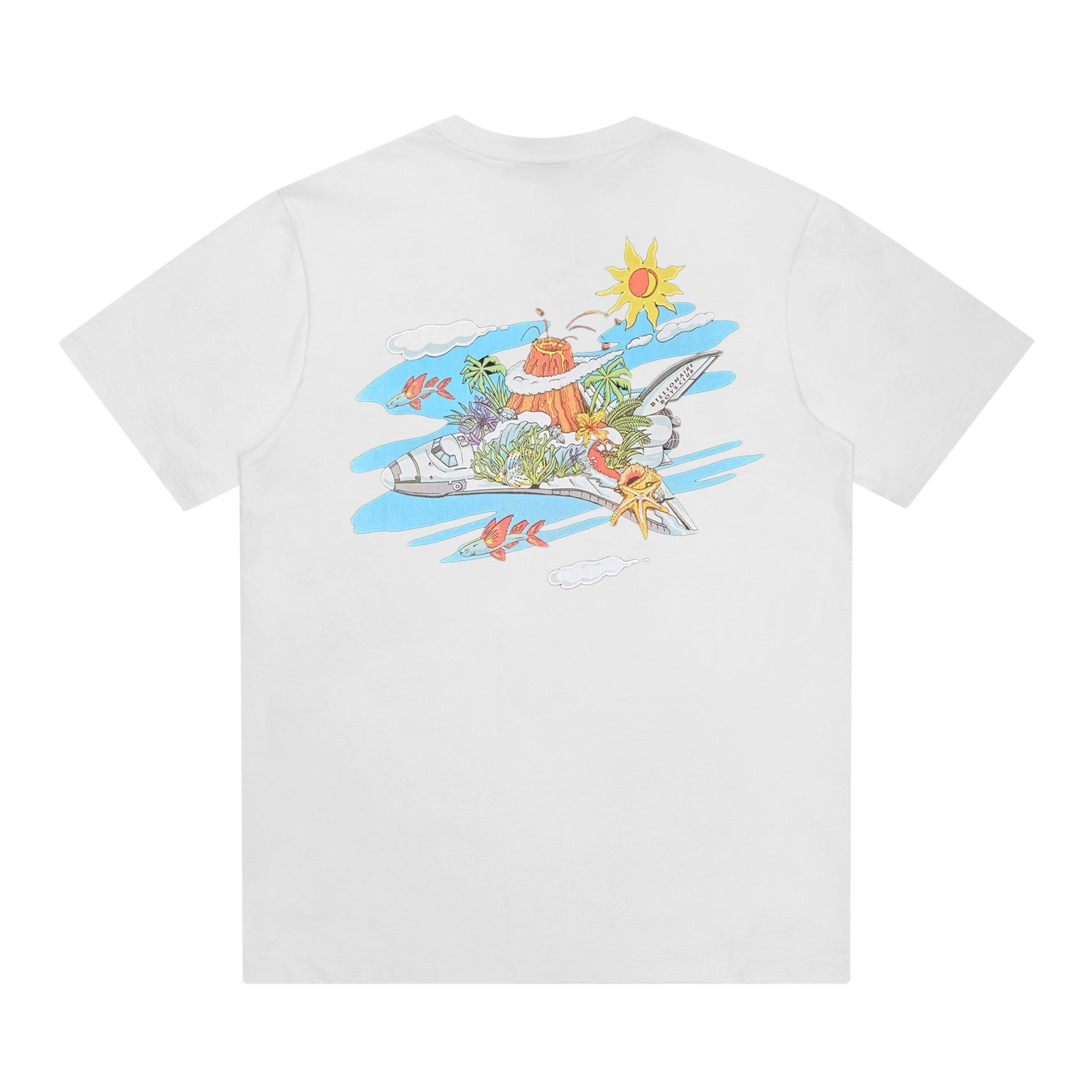 Billionaire Boys Club BB In The Clouds SS Tee Bleach White 841-3203-BWHT - T-SHIRTS - Canada