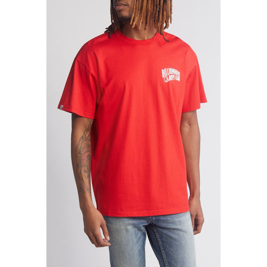 Billionaire Boys Club Men BB Small Arch SS Knit Poppy Red - TOPS Canada