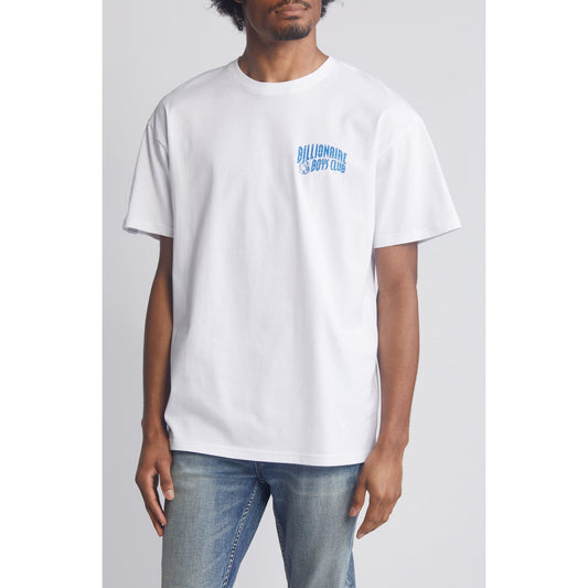 Billionaire Boys Club Men BB Small Arch SS Knit White - TOPS Canada