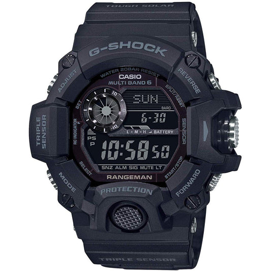 Casio G-Shock Master Of G Blackout Rangeman GW9400-1B - ACCESSORIES - Solestop.com - Canada