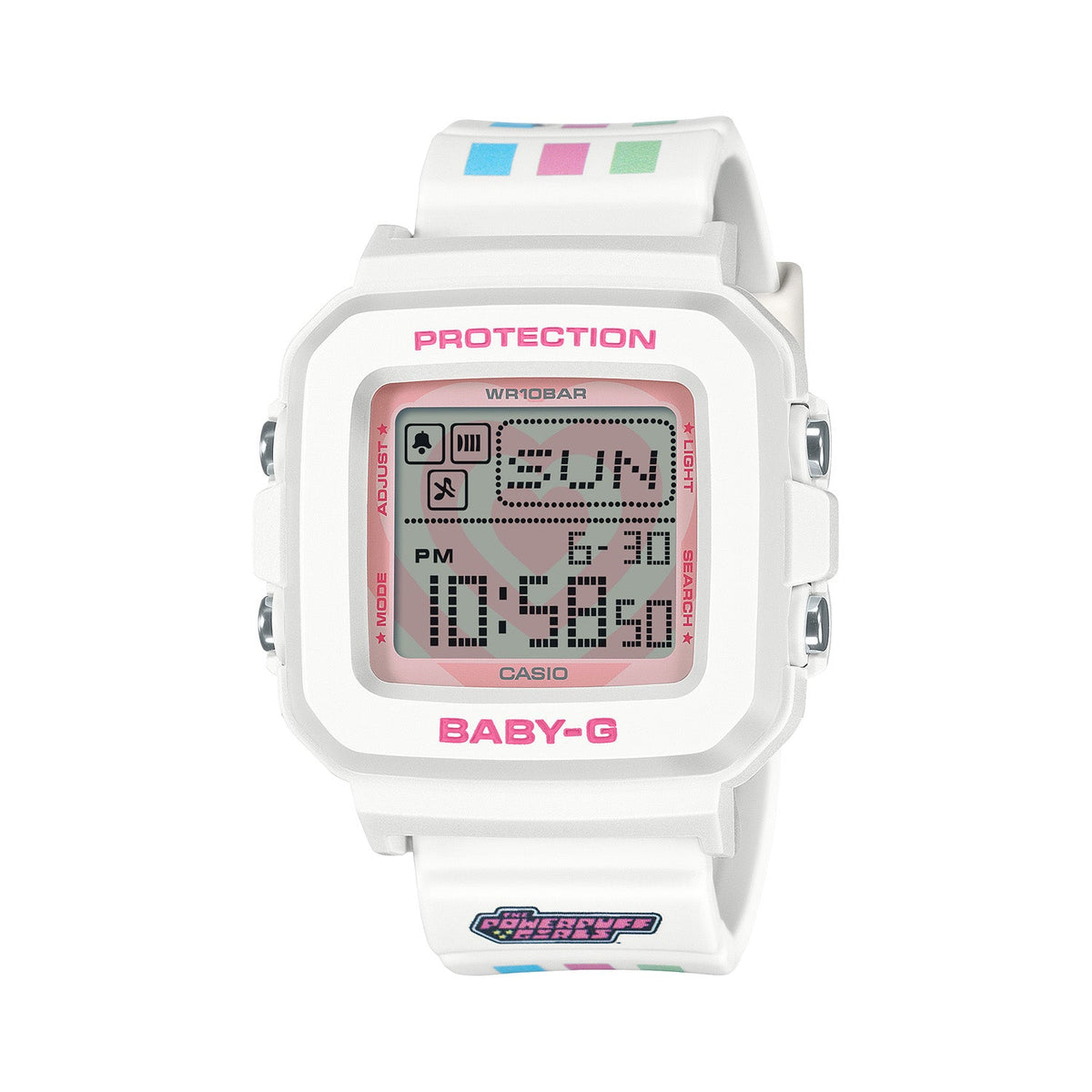 Casio x The Powerpuff Girls Baby-G + Plus White BGD10KPP-7 - ACCESSORIES - Canada