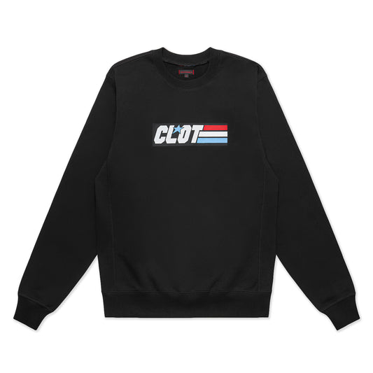 CLOT Men Joe Sweatshirt Black - SWEATERS - Canada