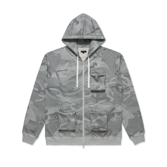 CLOT Men Kung Fu Parka Grey - SWEATERS - Canada