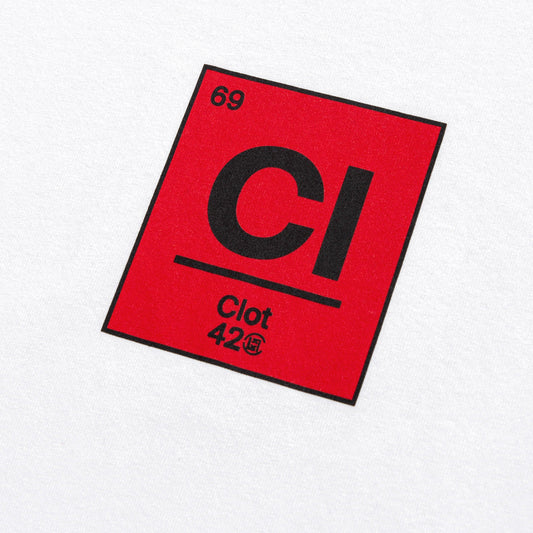 CLOT Men Periodic Table Tee White - T-SHIRTS - Canada