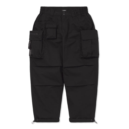 LAKH Men Ten Pockets Cargo PR Black - BOTTOMS - Canada