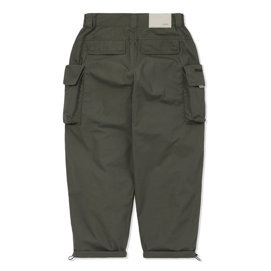 LAKH Men Ten Pockets Cargo PR Olive - BOTTOMS - Canada