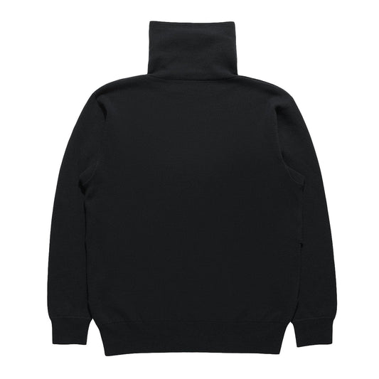 Maharishi Knitted Shinobi Crew Black - SWEATERS - Canada