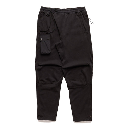 Maharishi Men Asym Articulated Sweatpants Black - BOTTOMS Canada