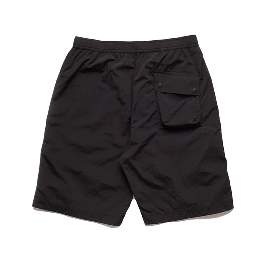 Maharishi Men Veg Dyed Asym Cargo Track Shorts Black - Canada