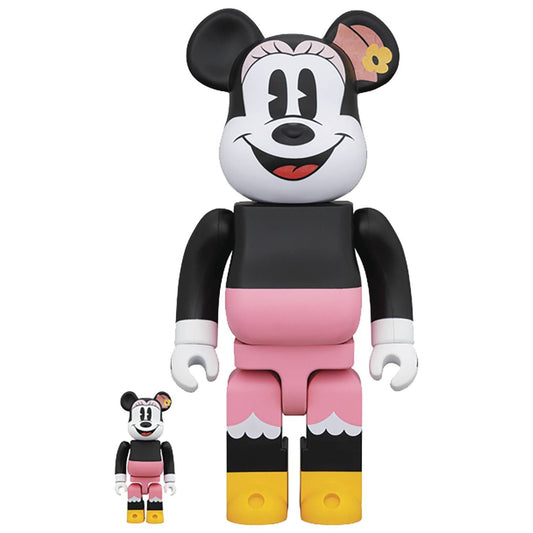 Medicom Japan Box Lunch Minnie Mouse 100% & 400% Bearbrick AUG229345I - COLLECTIBLES - Canada