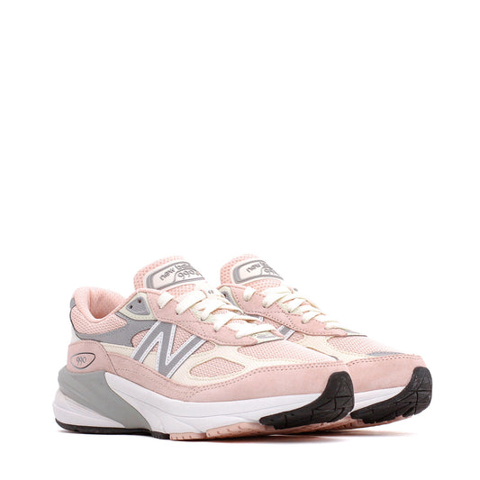 New Balance Junior Wide 990v6 Pink Haze GC990PK6-WIDE - FOOTWEAR - Canada