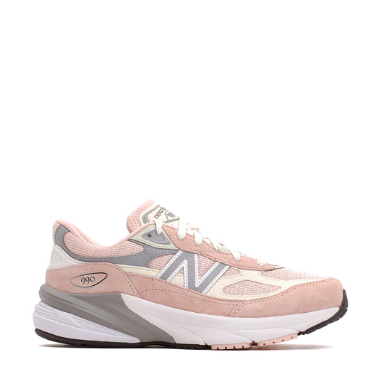 New Balance Junior Wide 990v6 Pink Haze GC990PK6-WIDE - FOOTWEAR - Canada