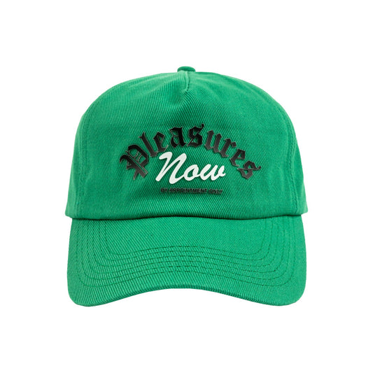 Pleasures Appointment Unconstructed Snapback Green - HEADWEAR - Canada