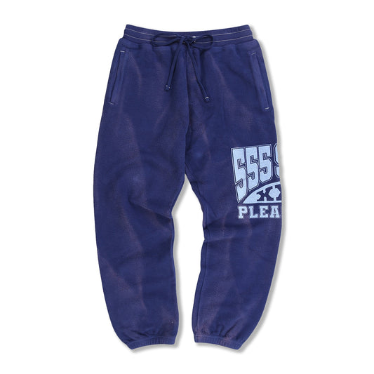 Pleasures Men 53X Inside Out Sweatpants Navy - BOTTOMS - Canada