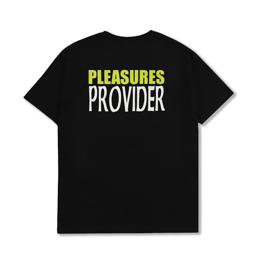 Pleasures Men Provider T-Shirt Black - T-SHIRTS - Canada