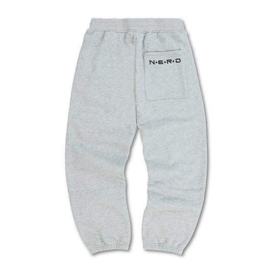 Pleasures Men Nerd Sweatpants Heather Grey - BOTTOMS - Canada