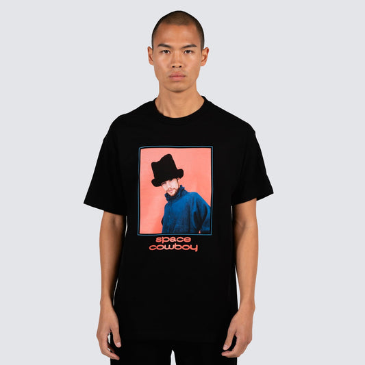 Pleasures Men Space Cowboy T-Shirt Black - T-SHIRTS - Canada