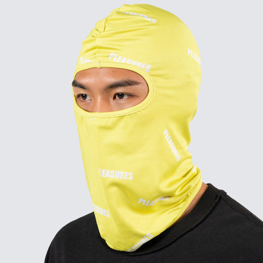 Pleasures Mini Stamp Balaclava Lime - HEADWEAR - Canada