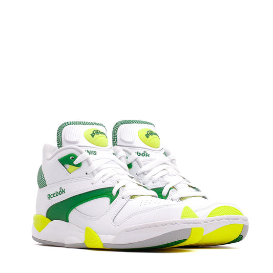 Reebok Basketball Men Court Victory Pump White Green 100203282 - FOOTWEAR Canada