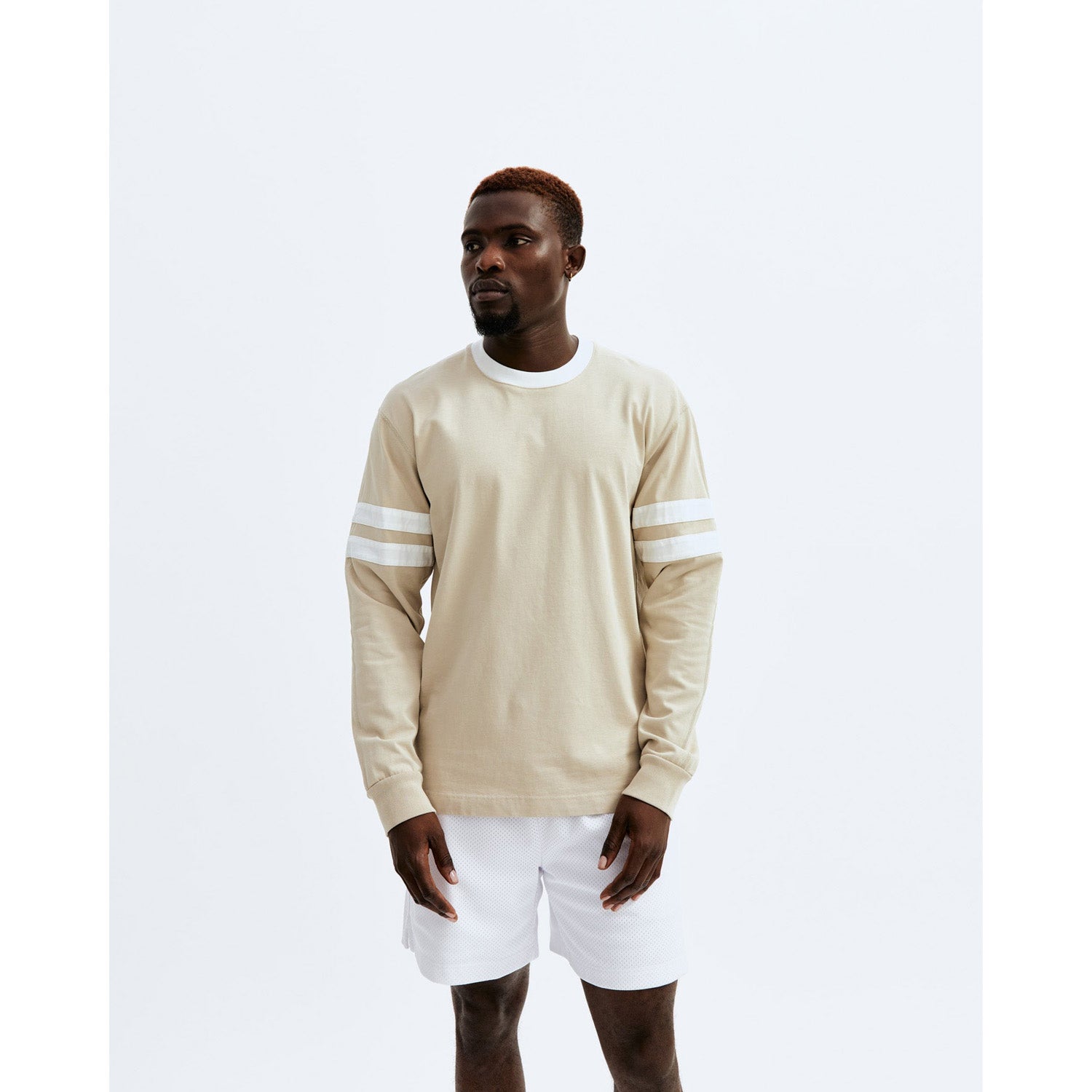 Reigning Champ Men Conference Long Sleeve Dune RC-2281-DUN - TOPS - Canada