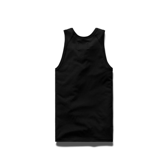 Reigning Champ Men Copper Jersey Tank Top Black RC-1237-BLK - TANK TOP - Canada