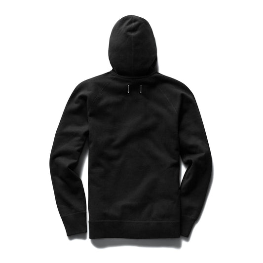 Reigning Champ Men Knit Mid Wt Terry Pullover Hoodie Black RC-3206-BLK - SWEATERS - Canada