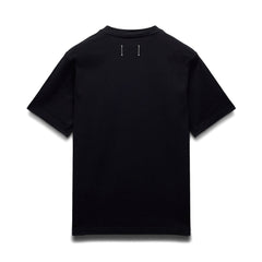 Reigning Champ Men Knit Midweight Jersey Arch Logo T-Shirt Black - T-SHIRTS - Canada