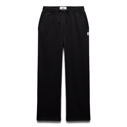 Reigning Champ Men Knit Midweight Terry Relaxed Sweatpant Black - BOTTOMS - Canada