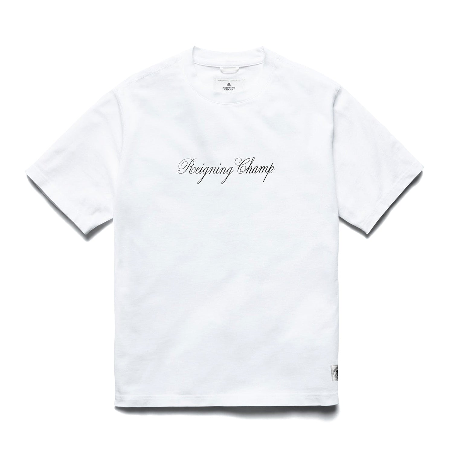 Reigning Champ Men Knit Rcac T-Shirt White RC-1488-WHT - T-SHIRTS - Canada