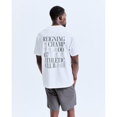 Reigning Champ Men Knit Rcac T-Shirt White RC-1488-WHT - T-SHIRTS - Canada