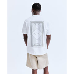 Reigning Champ Men Midweight Jersey Arena T-Shirt White Black RC-1504-WHTBLK - T-SHIRTS - Canada