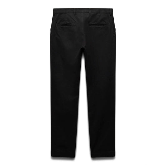 Reigning Champ Men Woven Cotton Chino Freshman Pant Black - BOTTOMS - Canada