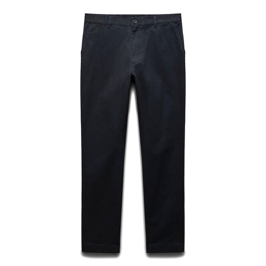 Reigning Champ Men Woven Cotton Chino Freshman Pant Navy - BOTTOMS - Canada