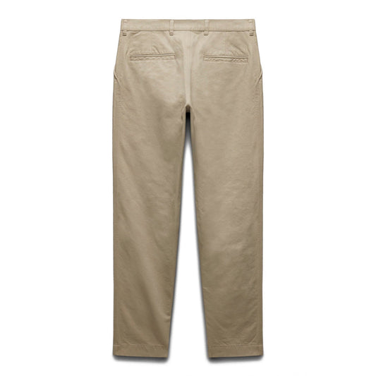 Reigning Champ Men Woven Cotton Chino Freshman Pant Sand - BOTTOMS - Canada