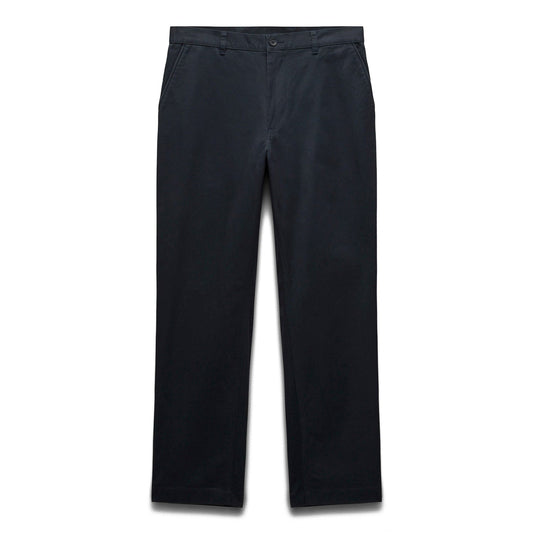 Reigning Champ Men Woven Cotton Chino Ivy Pant Navy - BOTTOMS - Canada