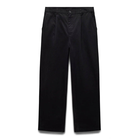 Reigning Champ Men Woven Cotton Chino Sophomore Pant Black - BOTTOMS - Canada