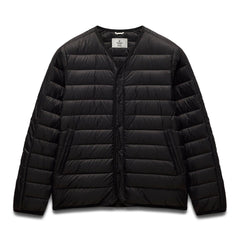 Reigning Champ Men Woven Lightweight Taffeta Road Liner Black - OUTERWEAR - Canada