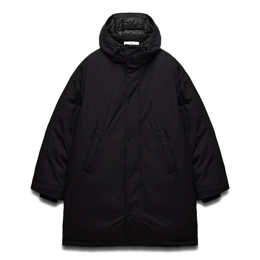 Reigning Champ Men Woven Tech Nylon Sideline Parka Black - OUTERWEAR - Canada