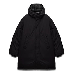 Reigning Champ Men Woven Tech Nylon Sideline Parka Black - OUTERWEAR - Canada