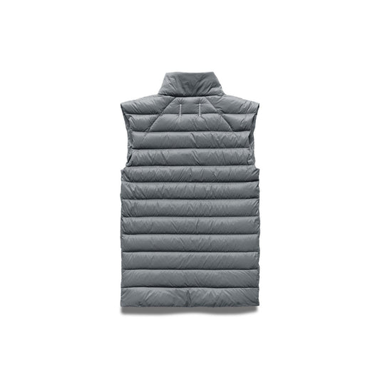 Reigning Champ Men Woven Warm-Up Downfill Vest Carbon RC-4237-CBN - OUTERWEAR - Canada