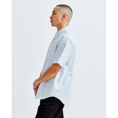 Reigning Champ Men Woven Windsor Oxford Shirt White Blue RC-8003-WBLU - T-SHIRTS - Canada