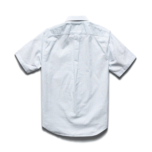 Reigning Champ Men Woven Windsor Oxford Shirt White Blue RC-8003-WBLU - T-SHIRTS - Canada