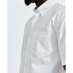 Reigning Champ Men Woven Windsor Oxford Shirt White RC-8003-WHT - T-SHIRTS Canada