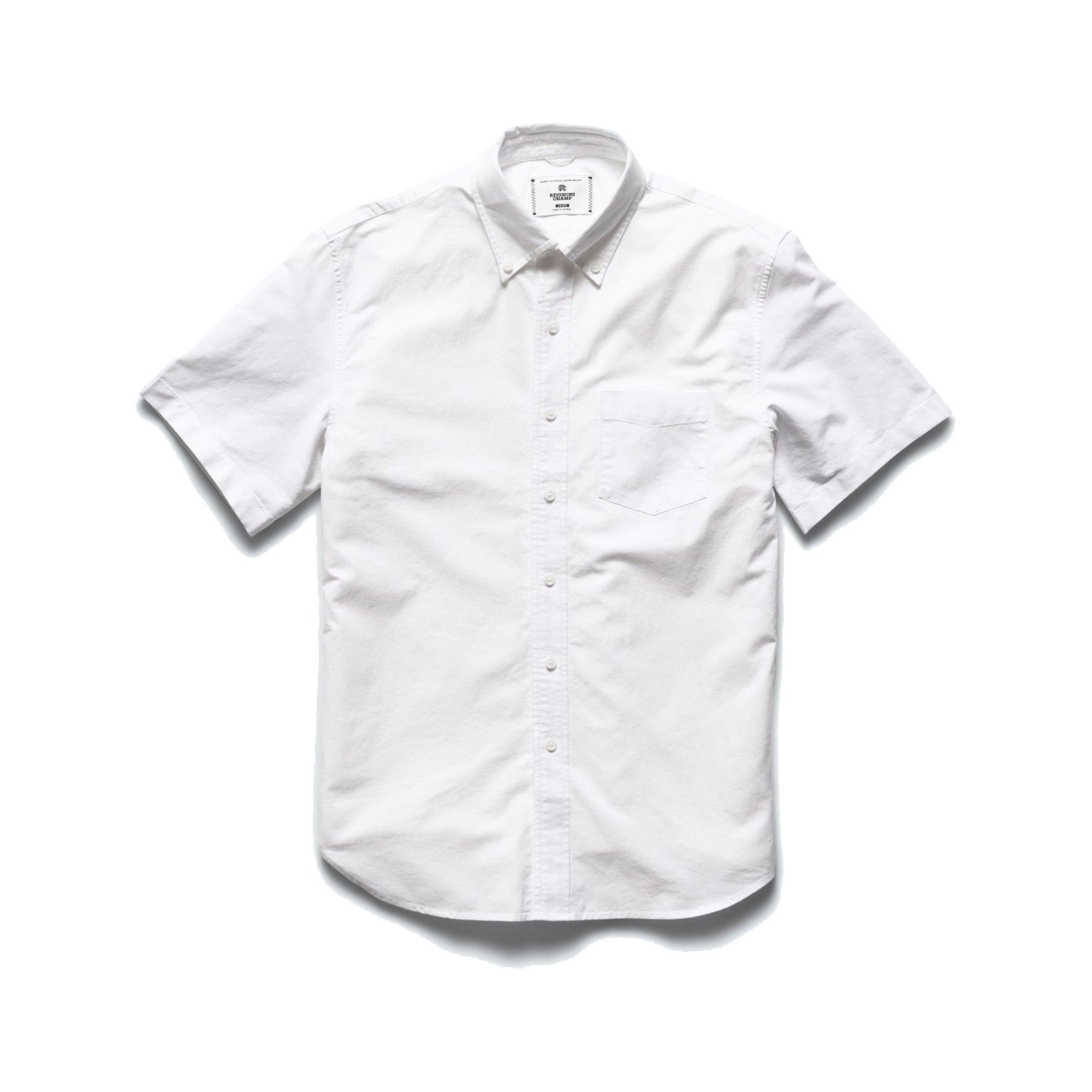 Reigning Champ Men Woven Windsor Oxford Shirt White RC-8003-WHT - T-SHIRTS Canada